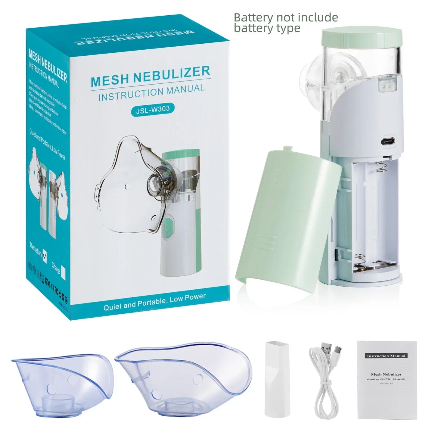 Portable Mesh Nebulizer For Adult and Children