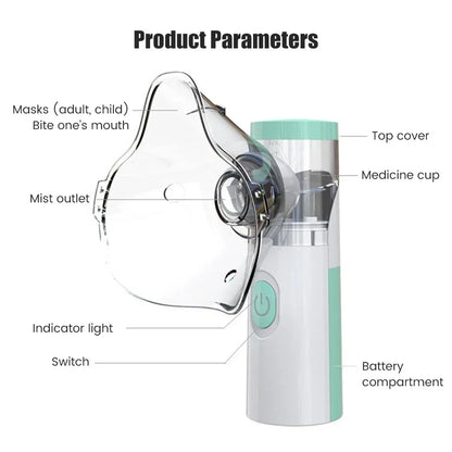 Portable Mesh Nebulizer For Adult and Children