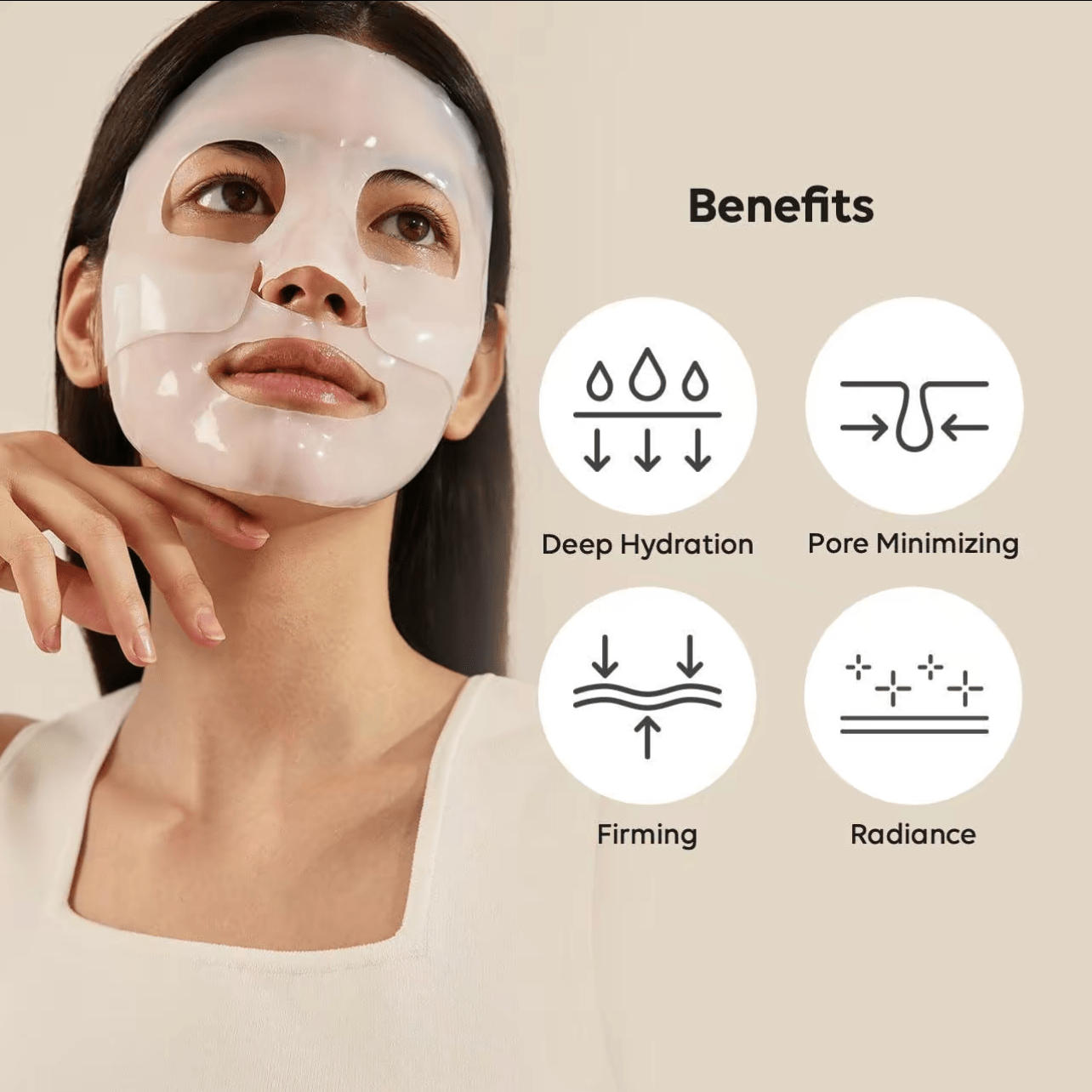 NrovaGlo | Deep Bio Collagen Mask